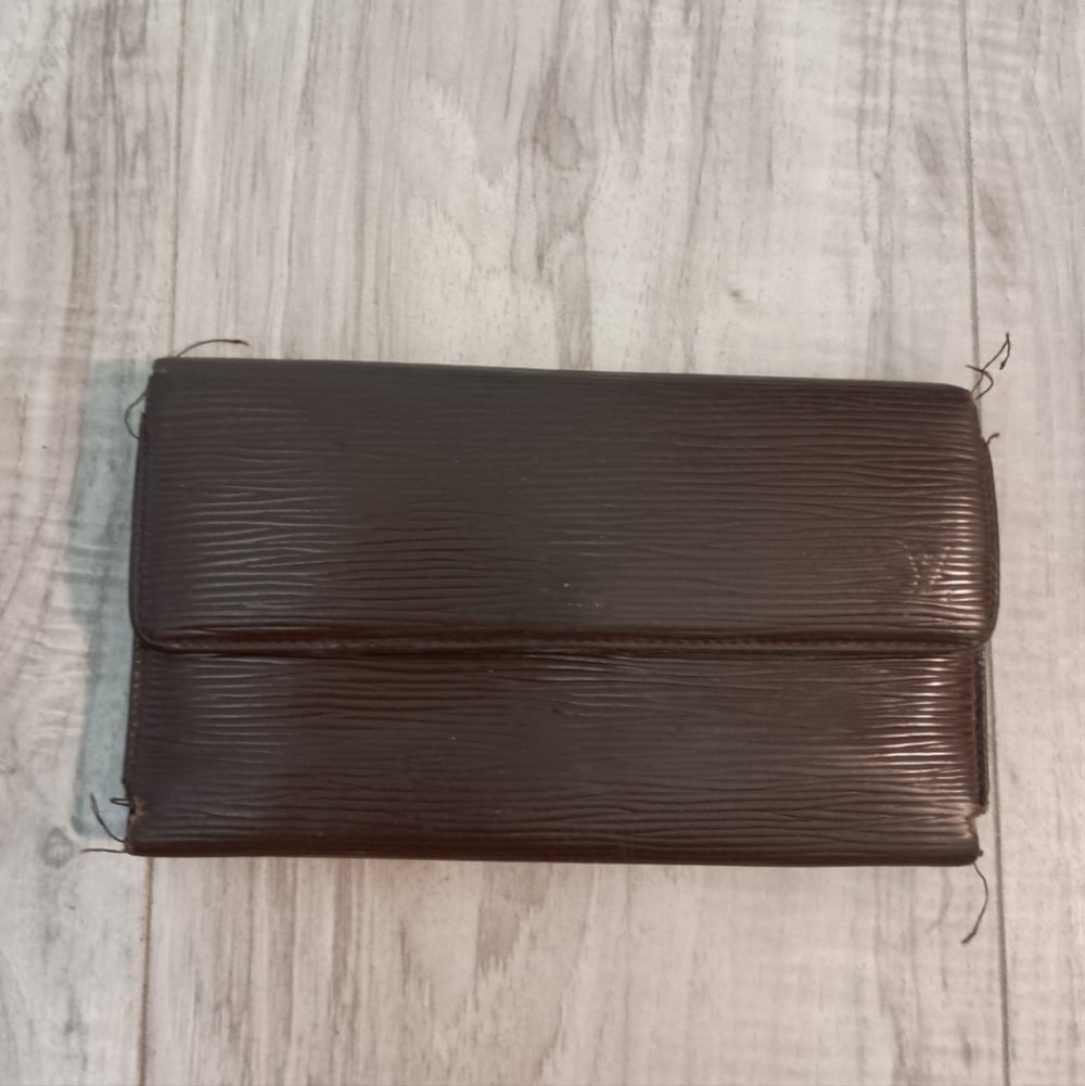 Authentic Women’s Louis Vuitton Continental Long Snap Wallet Leather - Picture 1 of 14